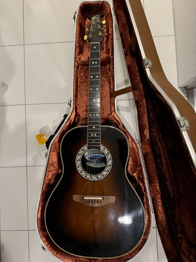 ギター ovation 1627 glen campbell OVATION GLEN CAMPBELL BALLADEER ELECTRIC (MODEL 1627) for sale