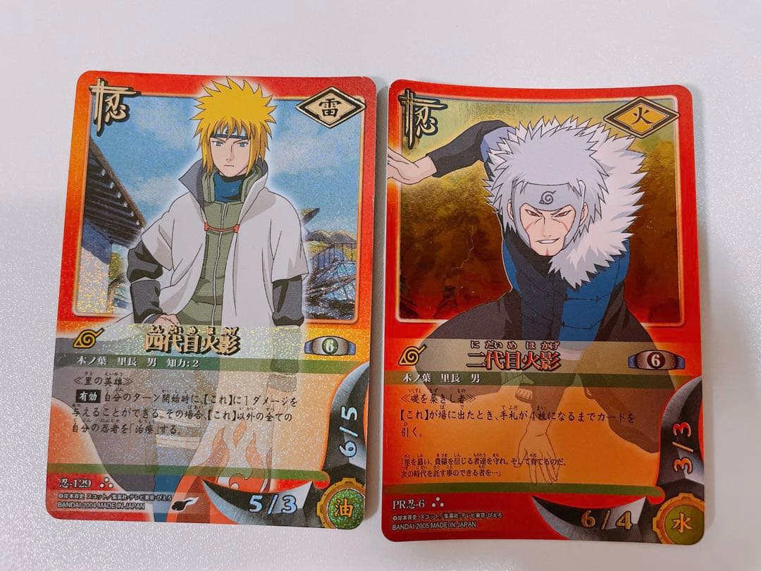 ナルトカードゲーム 四代目火影 忍-129 二代目火影 - メルカリ