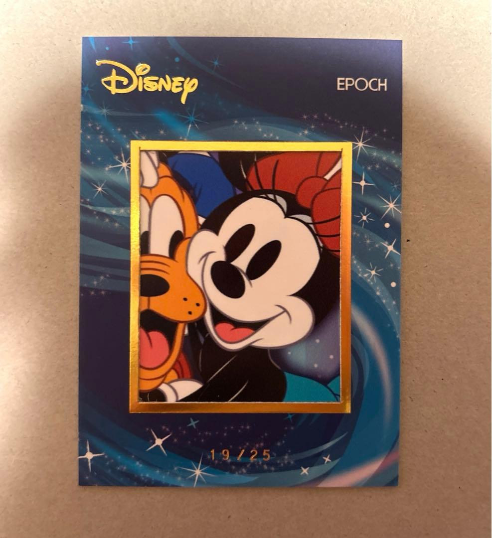 EPOCH 2024コレクションカード ディズニー シリアル ミニー＆プルート