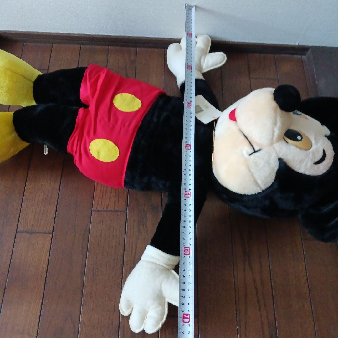 東京ディズニーランド ミッキーマウス ぬいぐるみ 昭和レトロ BIG