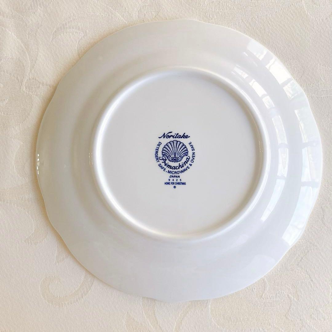 【希少】ノリタケ プリマチャイナ クリスマスプレート 21.5cm 5枚セット