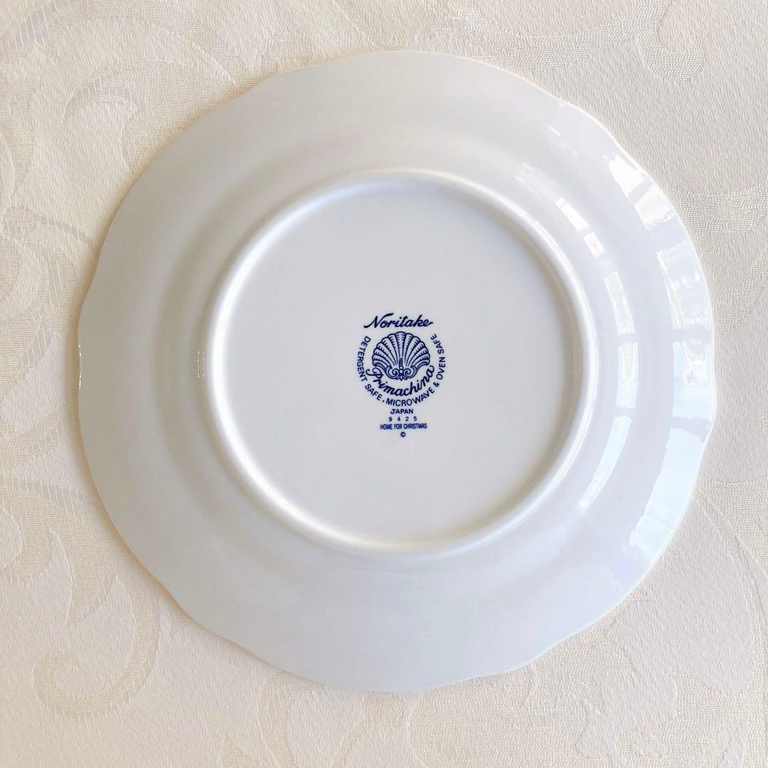 【希少】ノリタケ プリマチャイナ クリスマスプレート 21.5cm 5枚セット