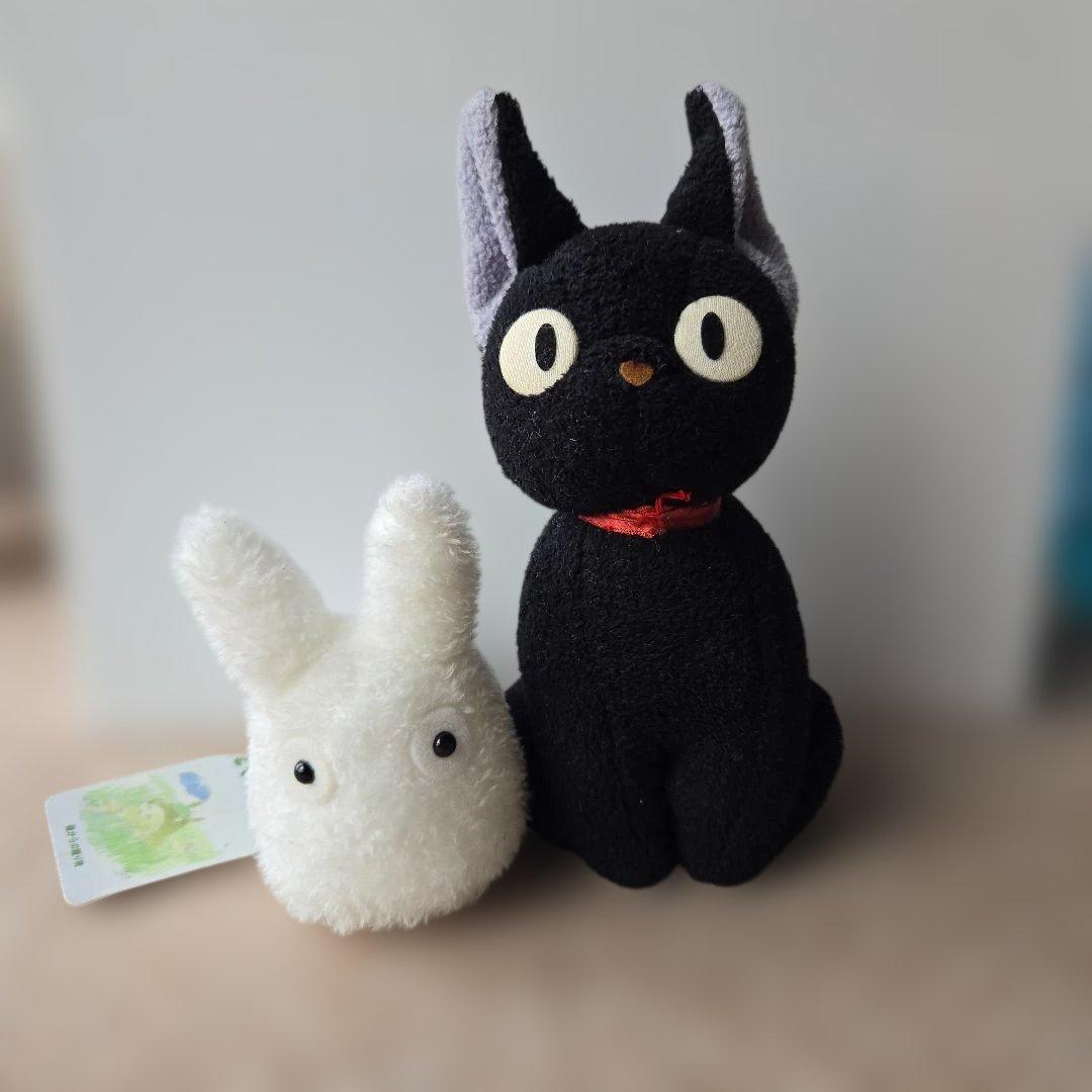 ジブリ 魔女の宅急便ジジ となりのトトロのぬいぐるみセット - メルカリ