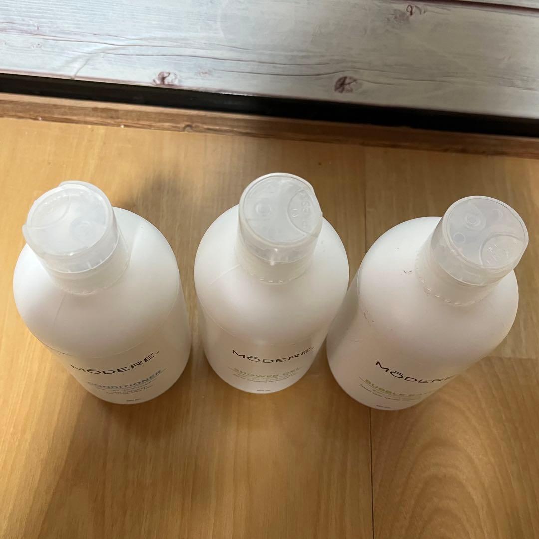 MODERE コンディショナー・シャワージェル・バブルバス3点セット　新品