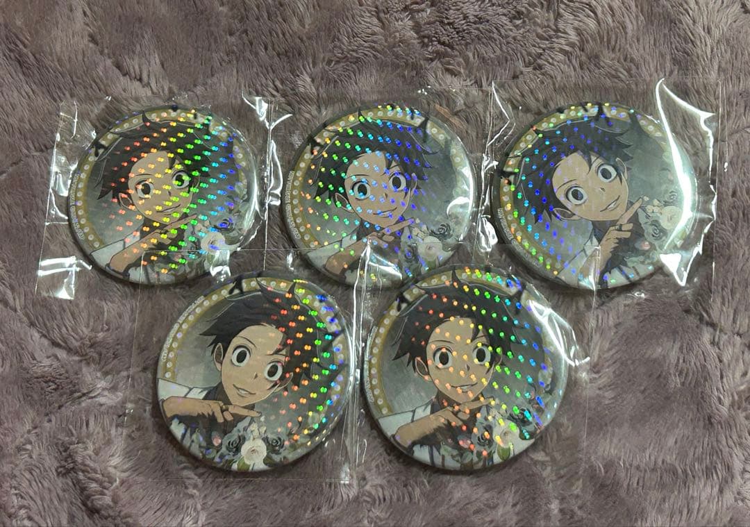 桃源暗鬼 天使と悪魔 缶バッジ ホログラム 淀川真澄 特典 BOX特典