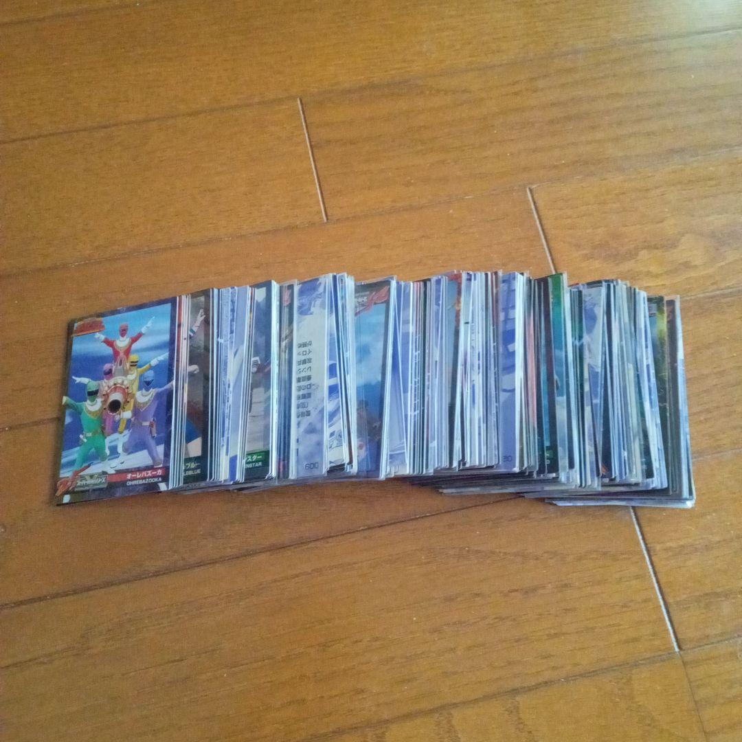 森永 戦隊ウエハースチョコ 25th カード ダブリ有り 270枚(前期)