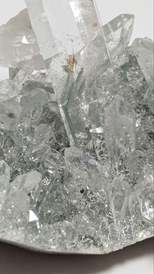 【超激レア！珍品】最高品質♡ルチル共生 ヒマラヤ ガーデン水晶クラスタ