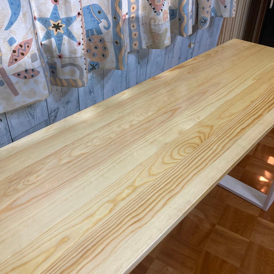 ✡️ 机 テーブル カウンター 幅130cm パイン集成材