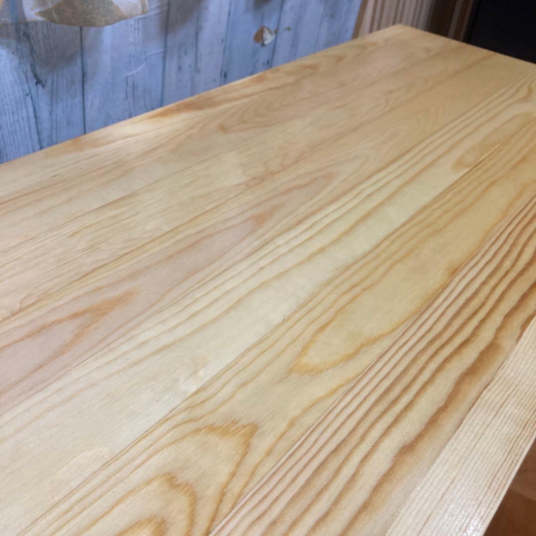 ✡️ 机 テーブル カウンター 幅130cm パイン集成材