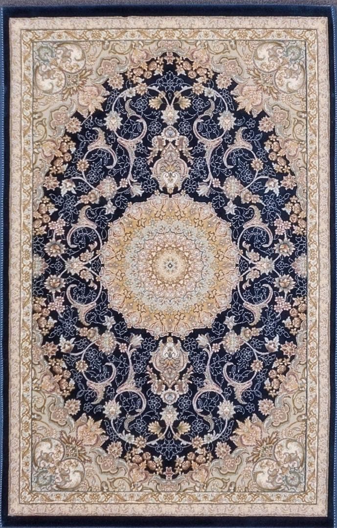225万ノット、超高密度織！本場イラン産 絨毯 60×90cm‐201601 - メルカリ