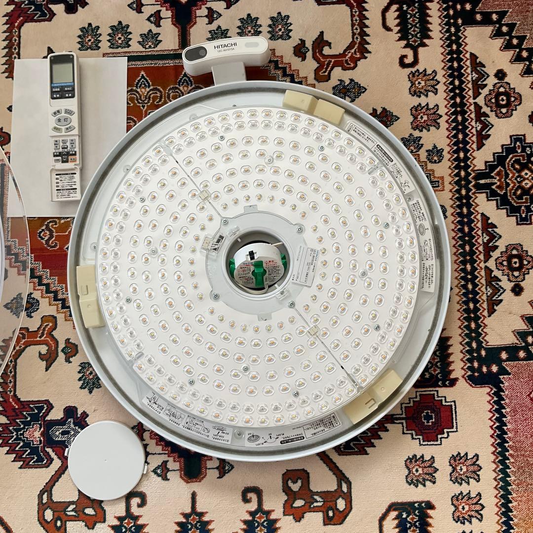 日立　HITACHI シーリングライト LEC-AH1015A 切電　モード