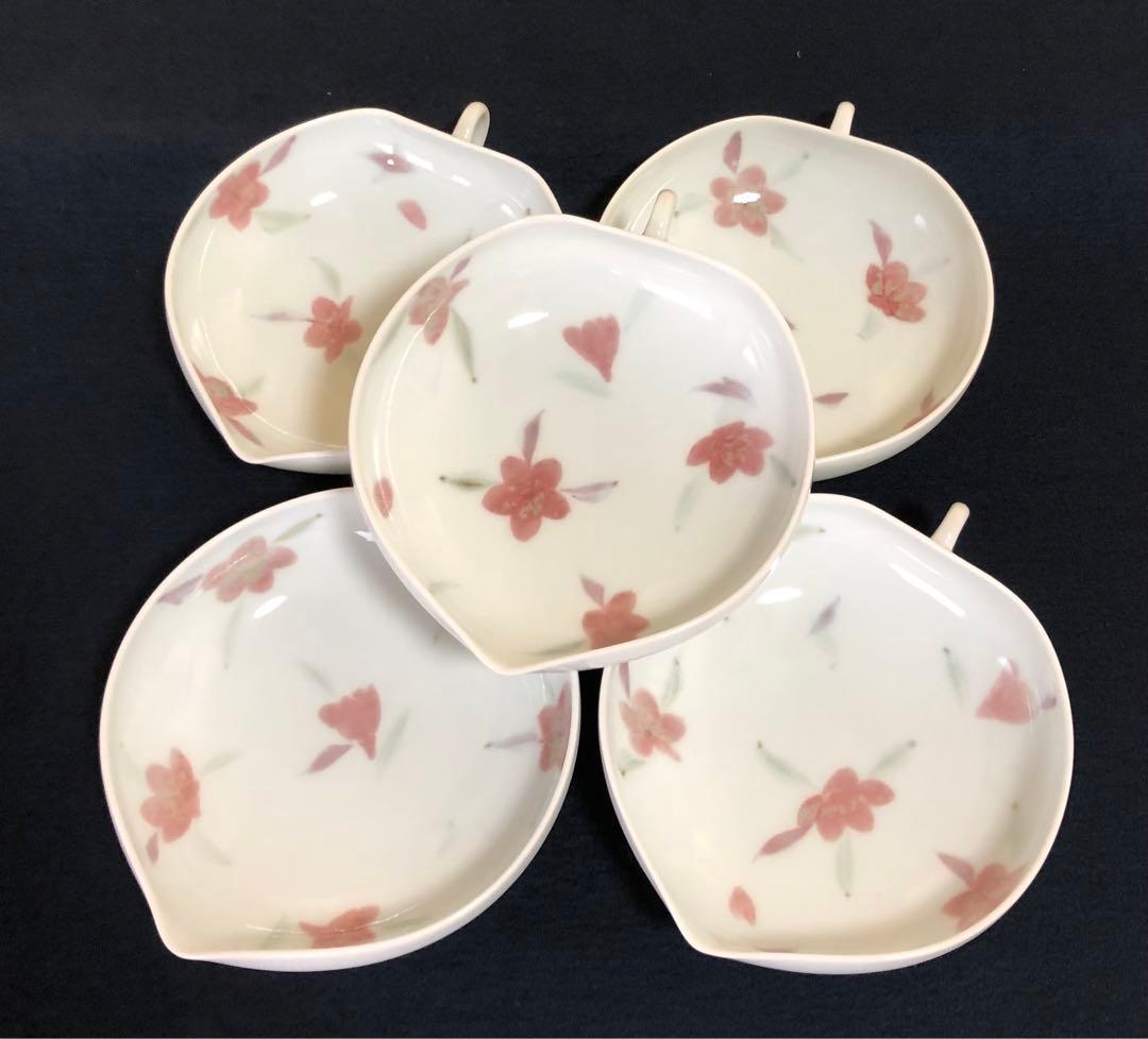 《R》花碗皿5客組 日展作家 一位窯 田中忍 共箱　251218か1