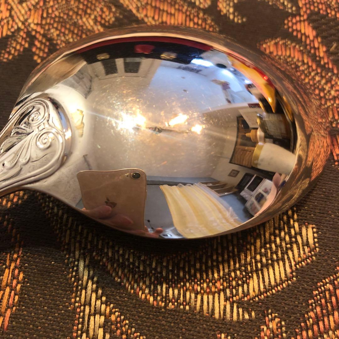 クリストフル　アンティーク　サービングスプーン