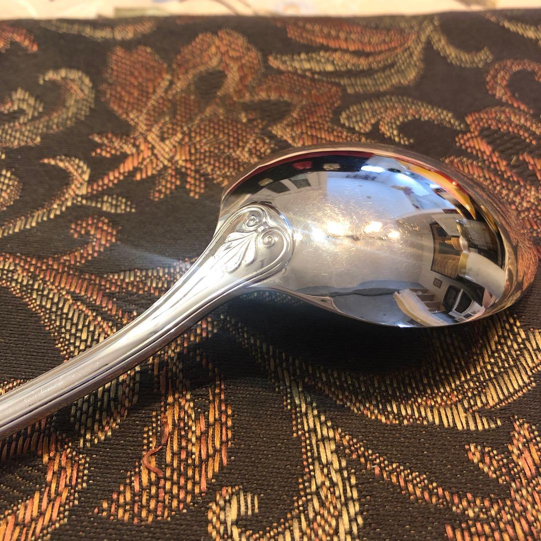 クリストフル　アンティーク　サービングスプーン