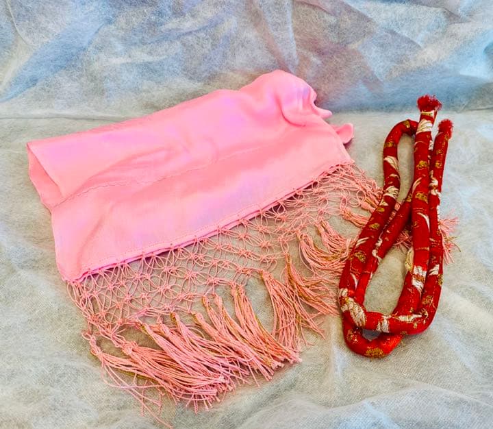 七五三　豪華　作り帯　セット　帯揚　帯締め　アンティーク　m