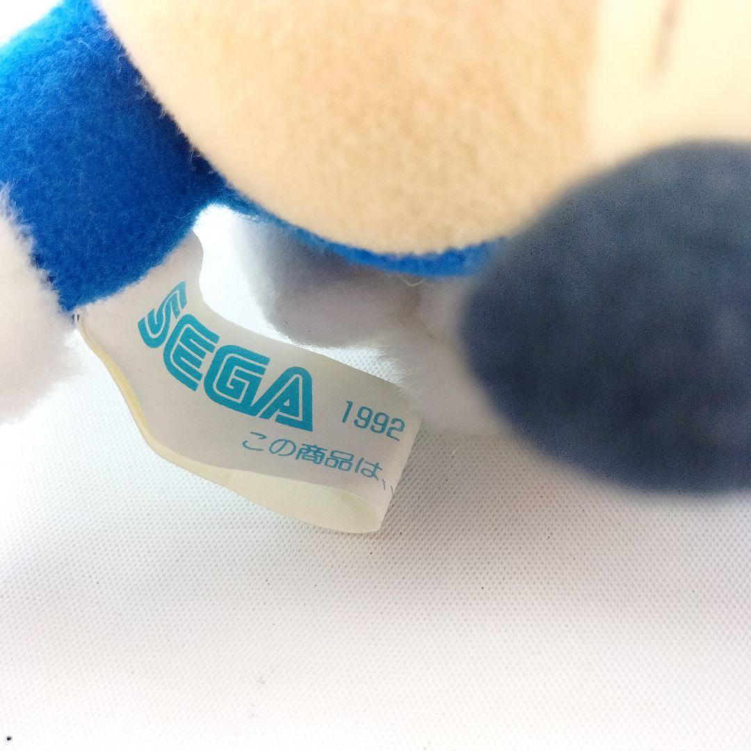 当時物 ソニック・ザ・ヘッジホッグ ぬいぐるみ 1992年 レトロ SEGA