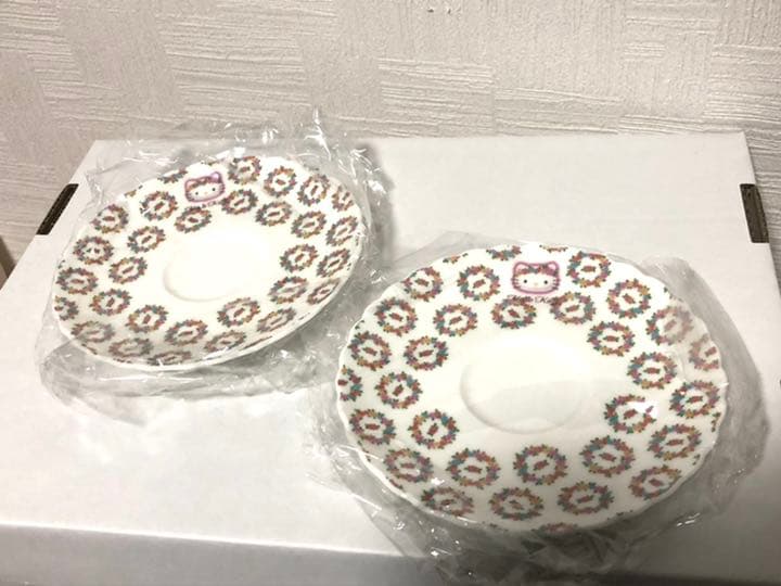 【新品未使用・限定】ハローキティ 花柄 食器 2001年 ティーカップ サンリオ