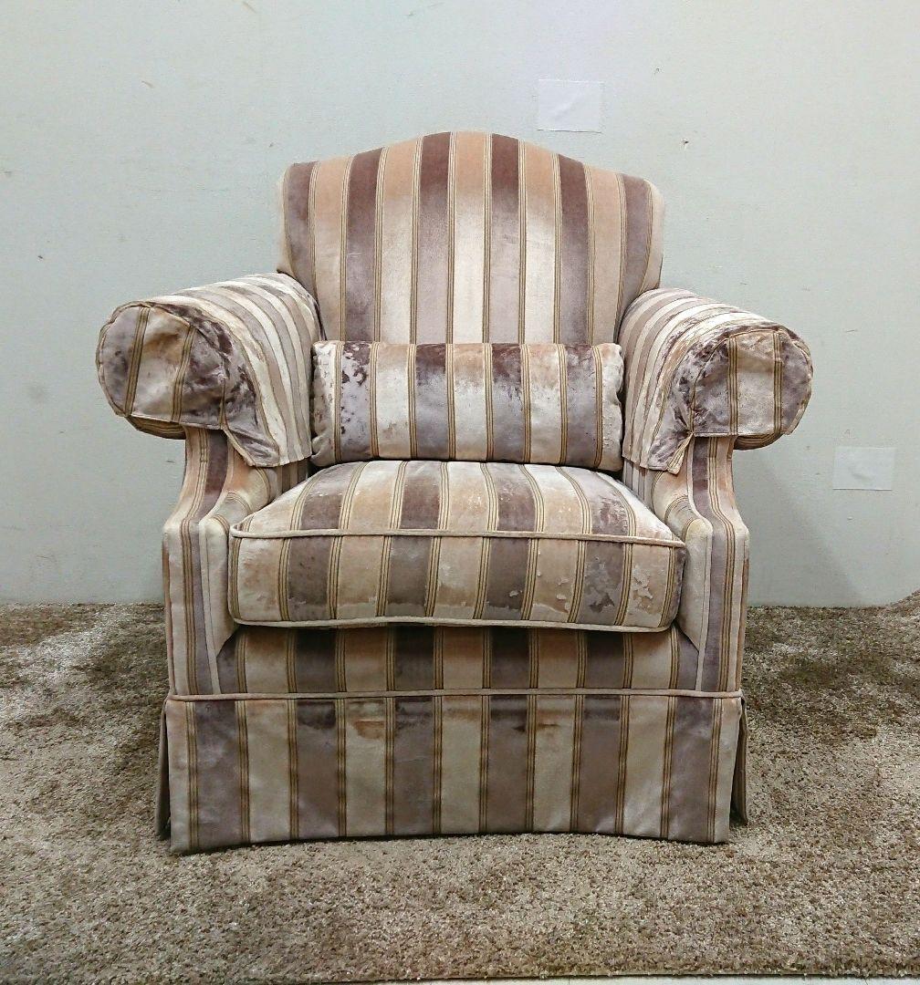 ドレクセルヘリテージ アップホルスタリー ラウンジソファ 1Pソファ