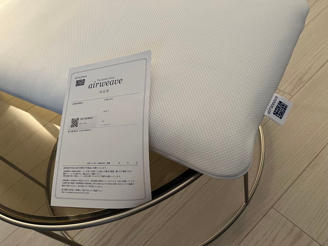エアウィーヴ 枕 ピロースリム　田中みな実　未使用品