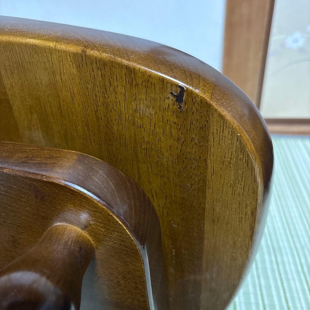 カリモク　カウンター　チェア　回転式　KARIMOKU オールド　椅子　2脚