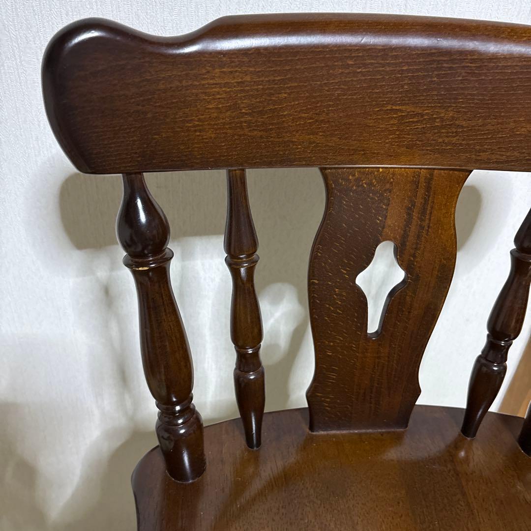 カリモク　カウンター　チェア　回転式　KARIMOKU オールド　椅子　2脚