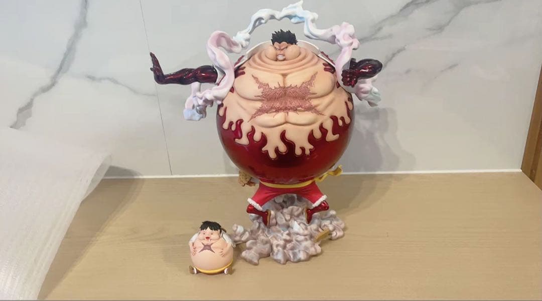 ワンピース ルフィ 【タンクマン】 ガレージキット フィギュア 1/8 POP