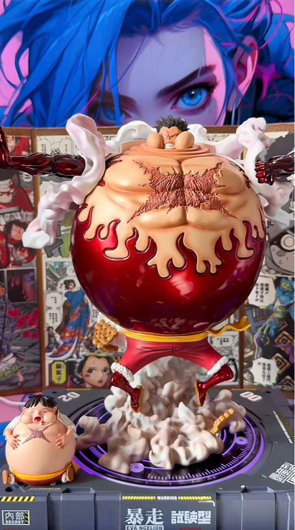 ワンピース ルフィ 【タンクマン】 ガレージキット フィギュア 1/8 POP