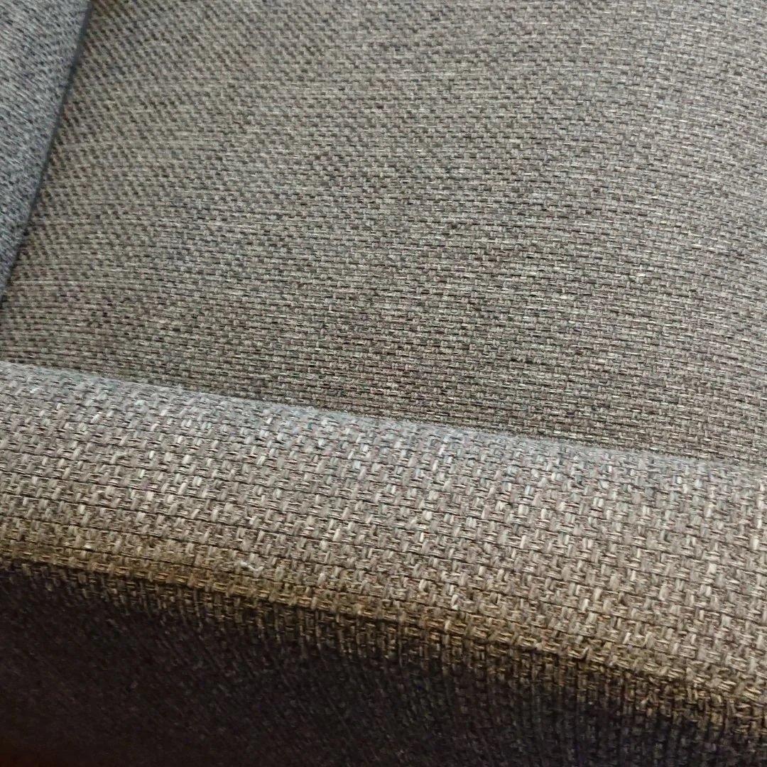 ニトリ Nポケット 2人掛けソファ ファブリック カバーリング ダークグレー