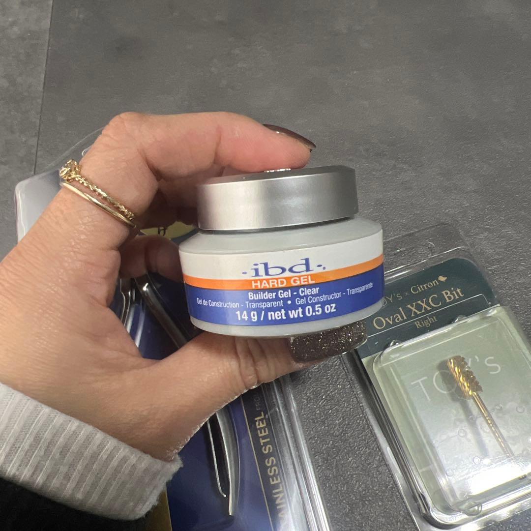 キューティクルニッパー、ibdジェル、TOY'sXXCビット