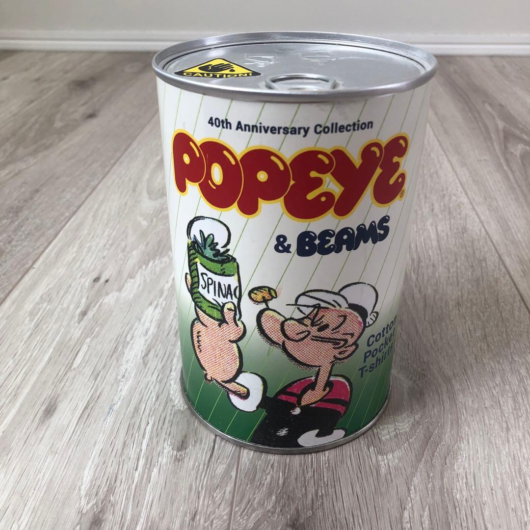 POPEYE & BEAMS 40周年記念缶 - メルカリ