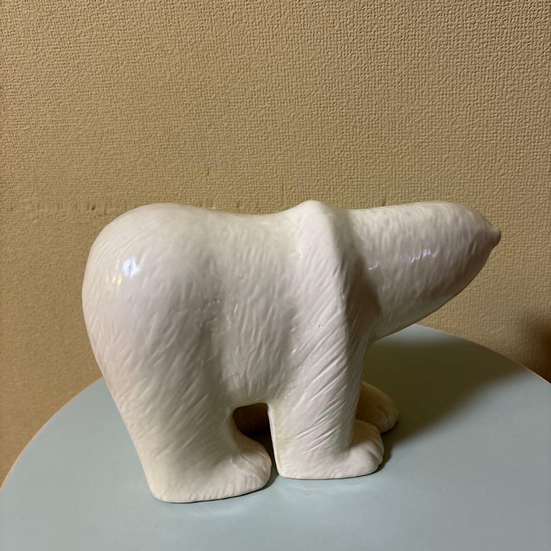 【美品】LISA LARSON リサラーソン ポーラーベア(L大)シロクマ 北極