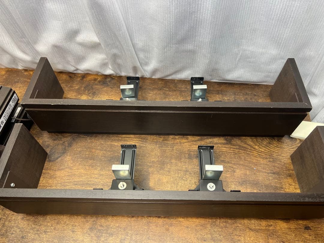 ニチベイ ウッドタイプ ブラインド 380mm x 1.370mm 2点セット