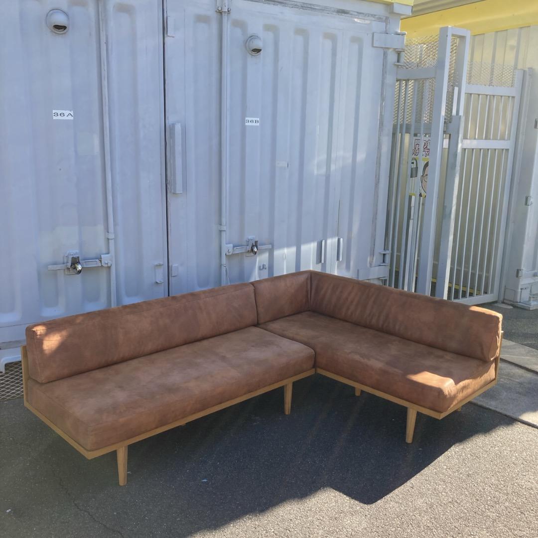 【お値下げOK】人気色 Momonatural モモナチュラル デイソファミニ