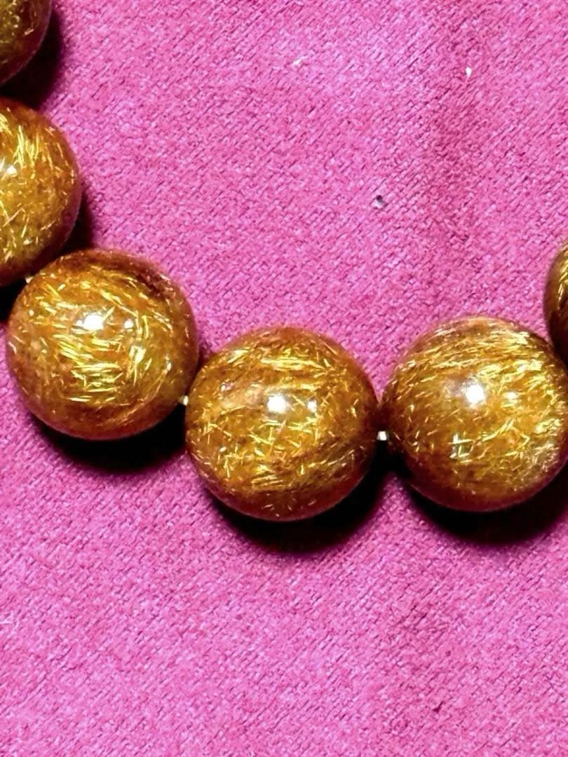 超希少 レッドゴールドルチルクォーツ 水晶（愛晶)