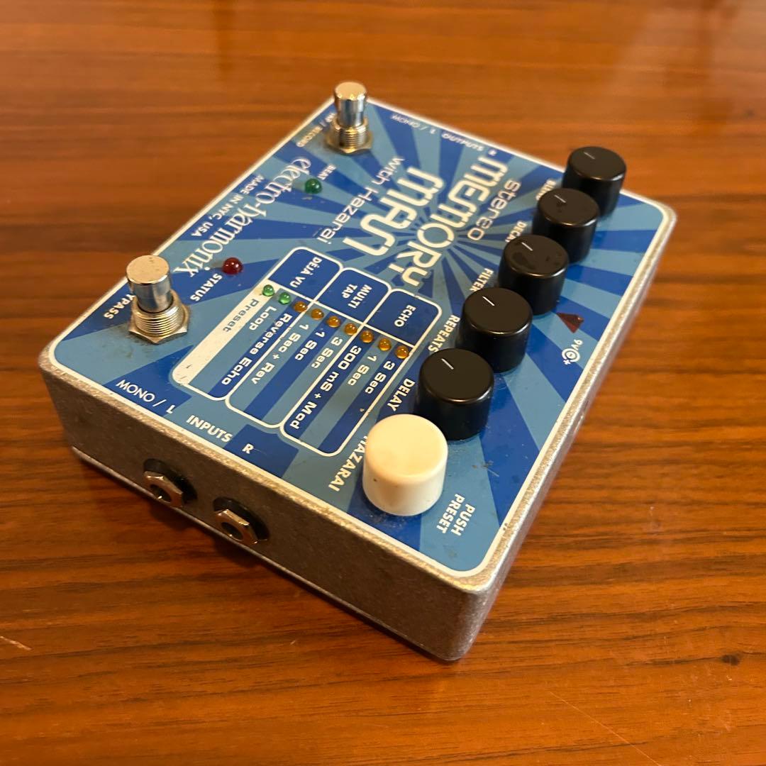 【良品】EHX Stereo Memory Man with Hazarai