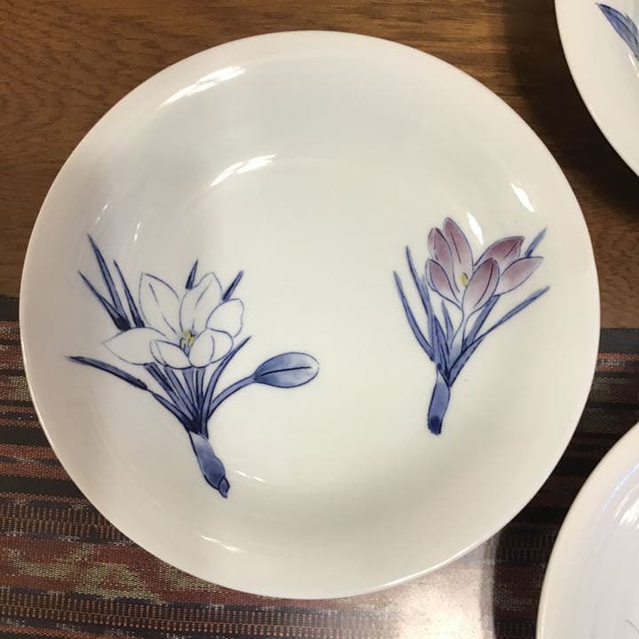 『ハロうー特価』 有田焼 聡窯 辻聡彦 中皿 5枚 深皿 1枚