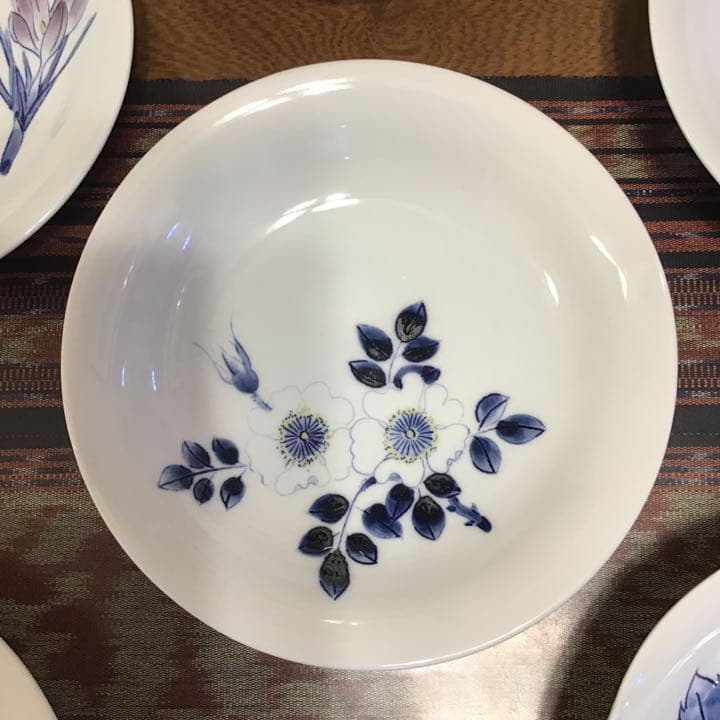 『ハロうー特価』 有田焼 聡窯 辻聡彦 中皿 5枚 深皿 1枚