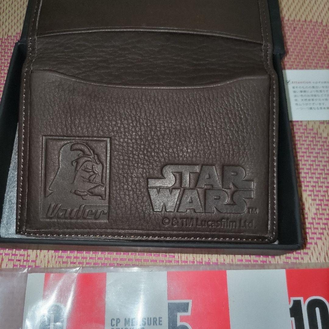 希少 TSUTAYA 限定品 スターウォーズ ダースベイダー 本革 カードケース