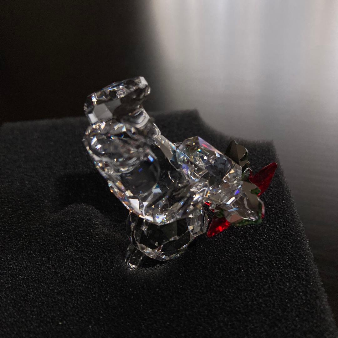 スワロフスキー クリスマスベア 2012年限定 ポインセチア