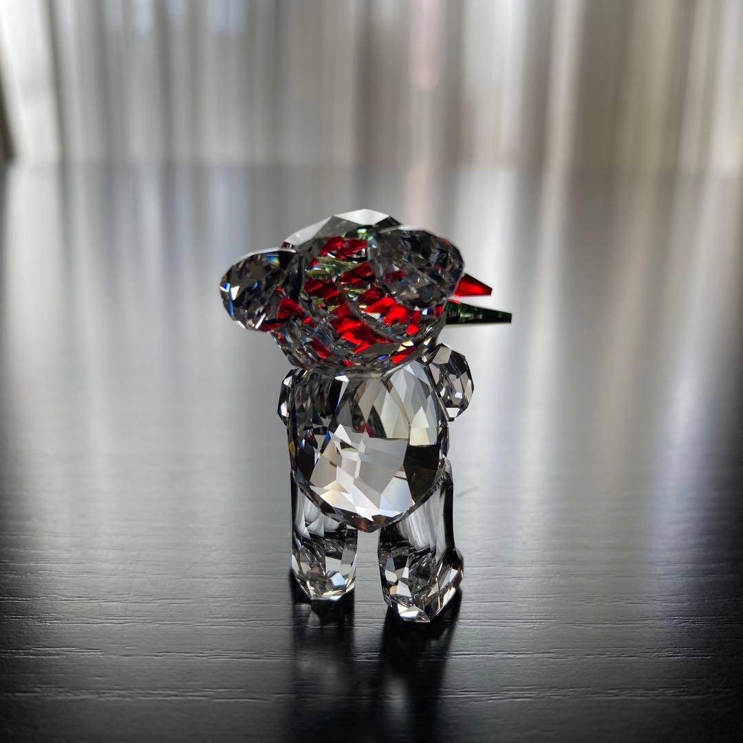 スワロフスキー クリスマスベア 2012年限定 ポインセチア