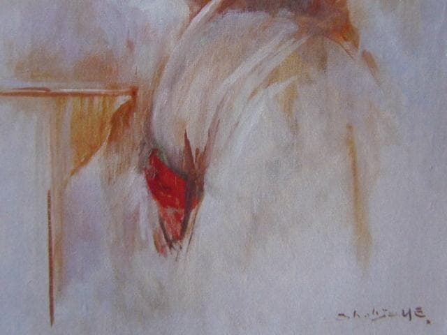 上尚司、【むすめ】、希少な額装用画集画、新品高級額 額装付、状態良好