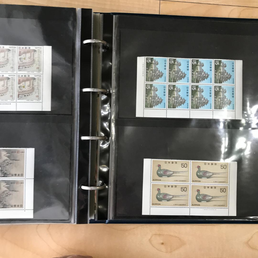 高級シートブック付　記念切手多数