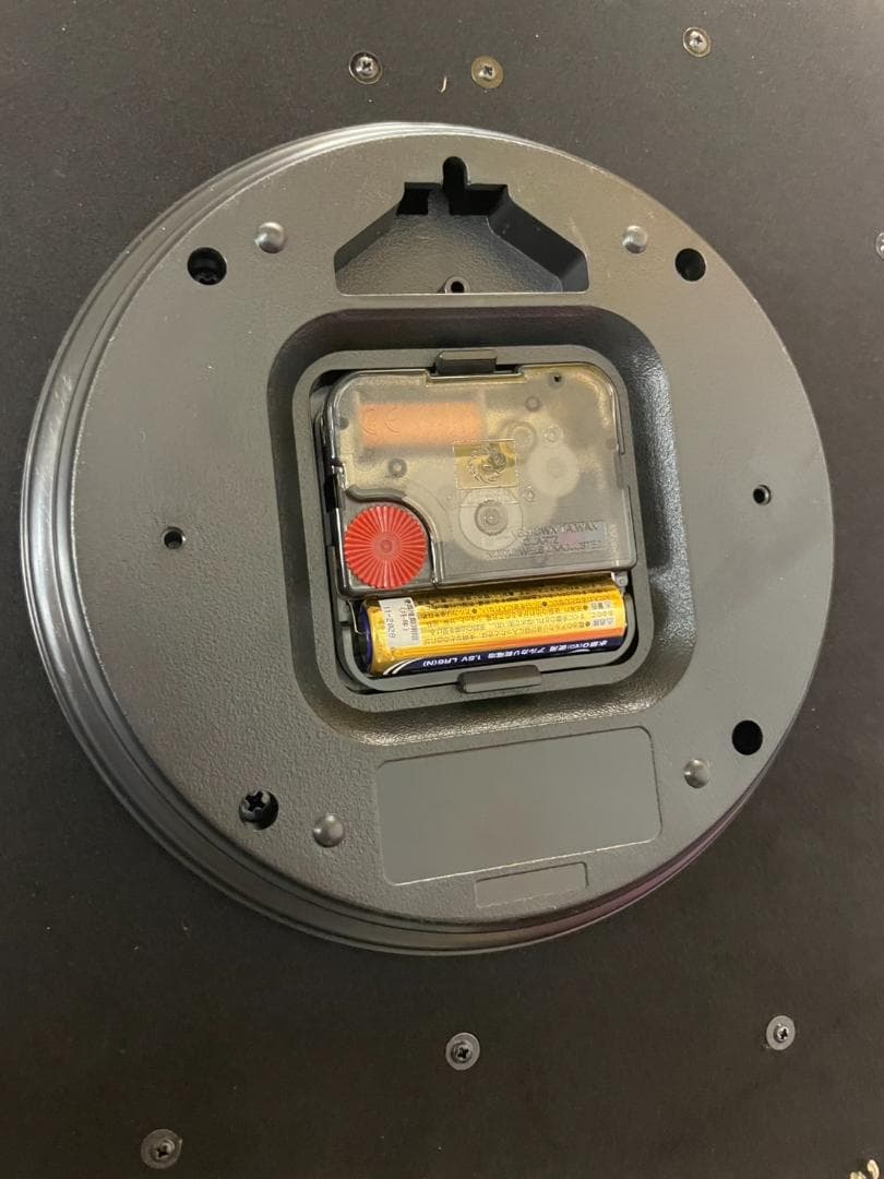 螺鈿　掛時計　宝石　アンティーク風　伝統工芸　ウォールクロック　時計　壁掛け　丸