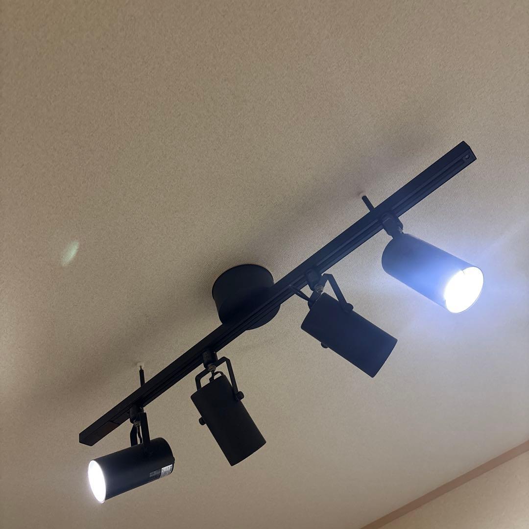 MUJI 無印 照明 ダクトレール システムライト本体 スポットライト LED