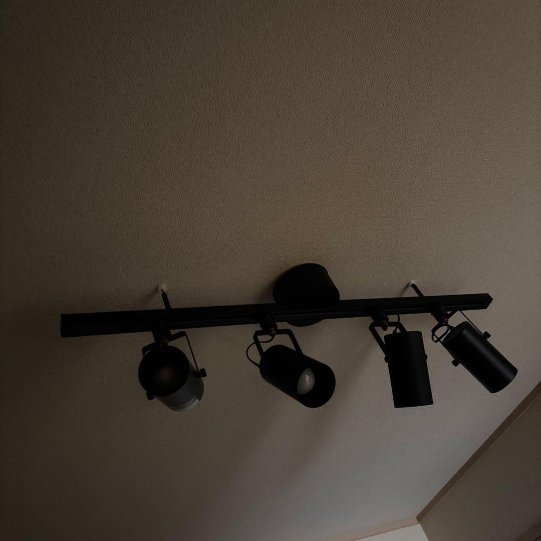 MUJI 無印 照明 ダクトレール システムライト本体 スポットライト LED