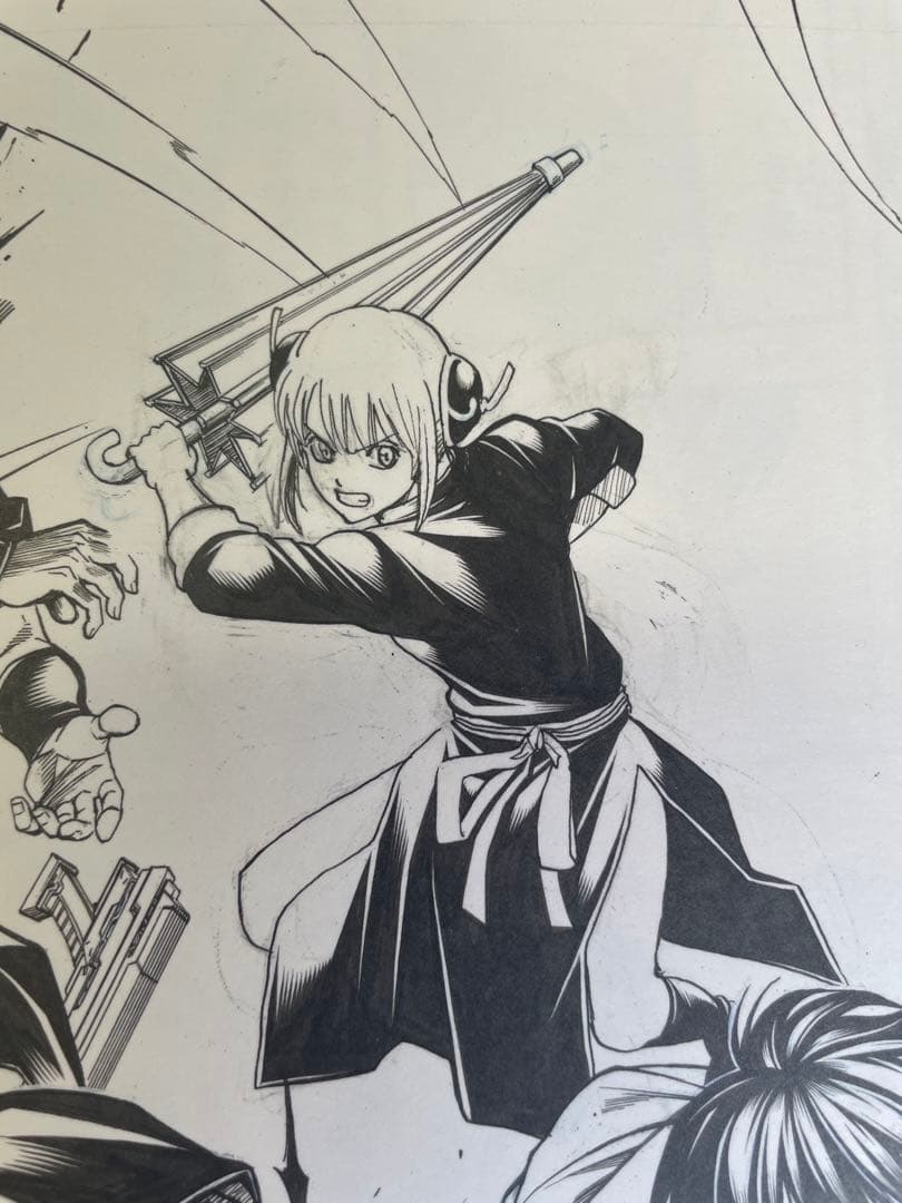 銀魂 WJ 最終話丸ごと高級複製原稿セット - メルカリ