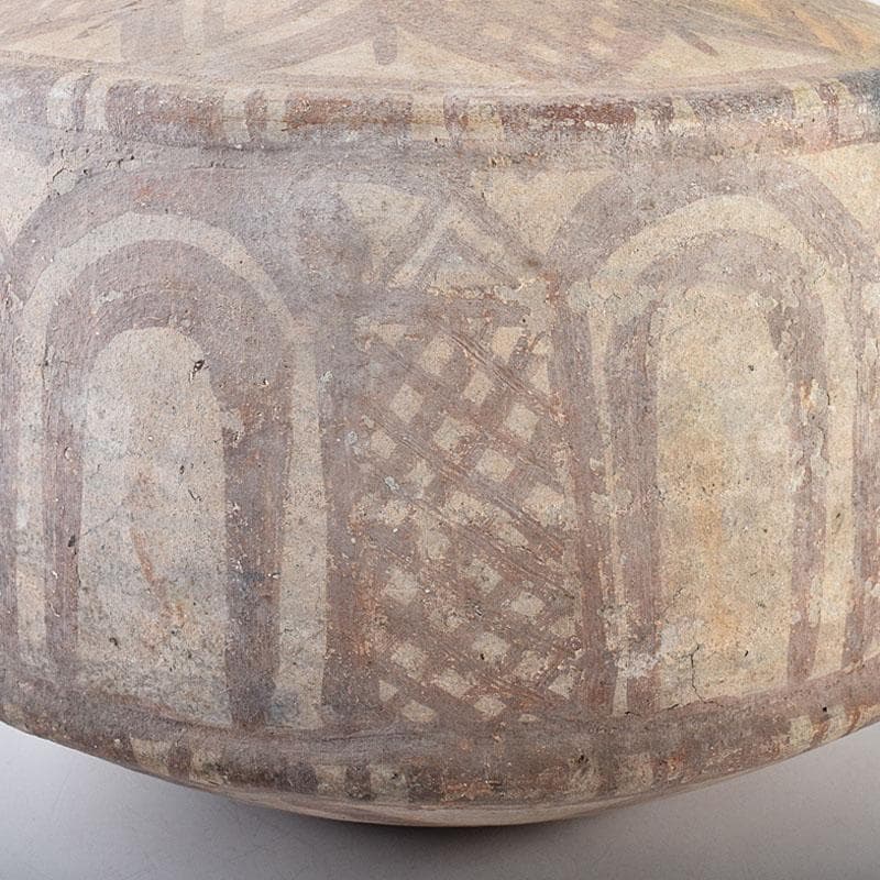 タイ古陶磁 バンチェン土器 アンダーソン土器 彩文土器 蓋壷 C R8636B