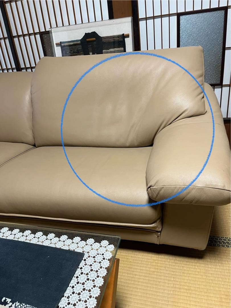 ベージュ コーナーソファ 右1点のみ