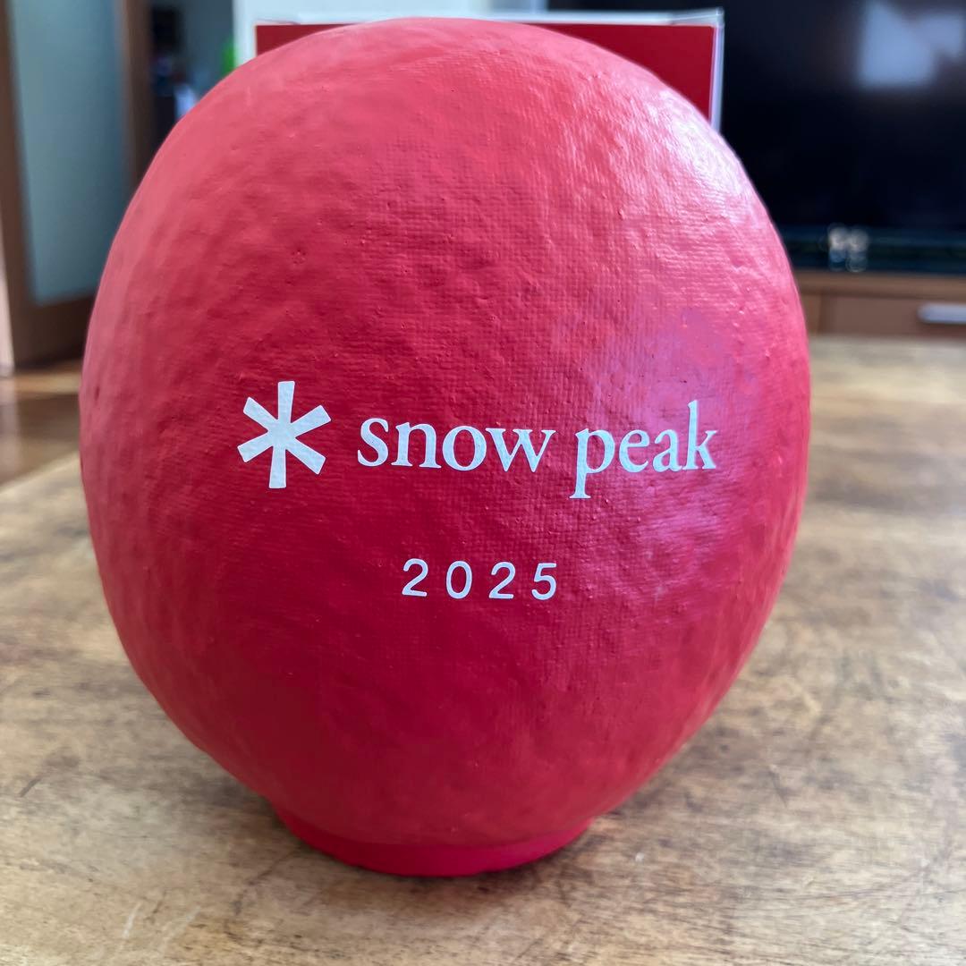 スノーピーク　高崎今井達磨 NAYA 置物セット　雪峰だるま