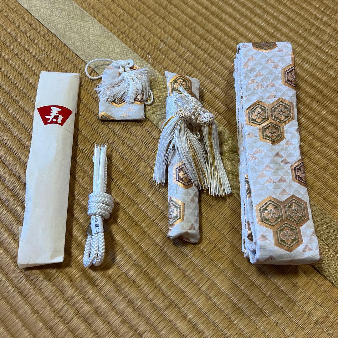 【極美品】七五三 着物 セット 青色 伝統的なデザイン 付属品あり